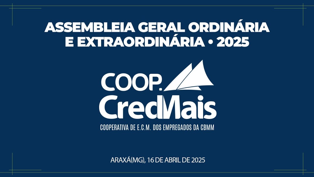 Assembleia Geral Extraordinária e Ordinária - Ano 2025