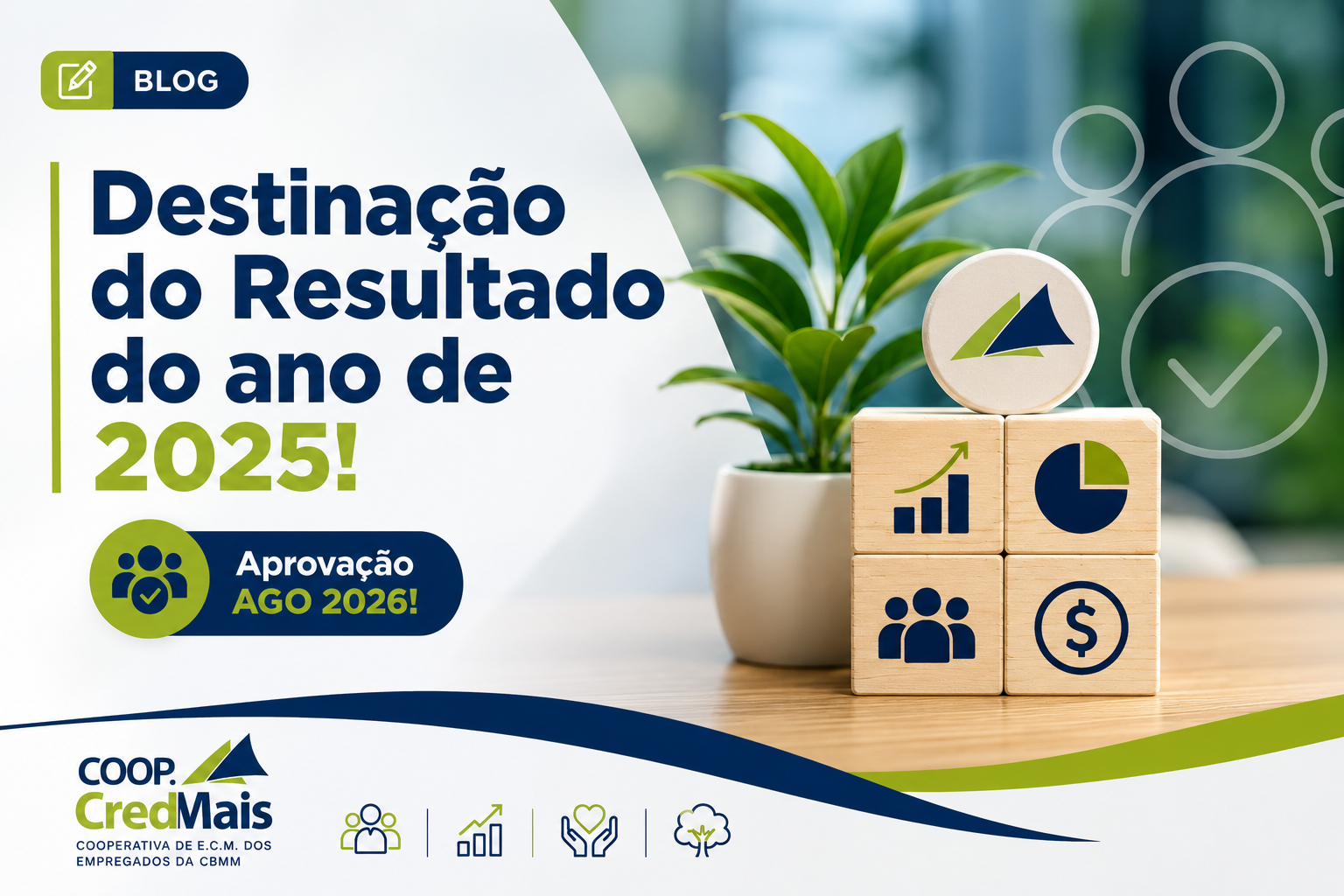 destinação do resultado do ano de 2025