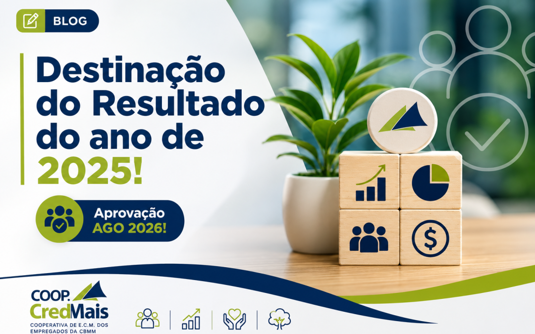Destinação do Resultado do ano de 2025! Aprovação AGO 2026!