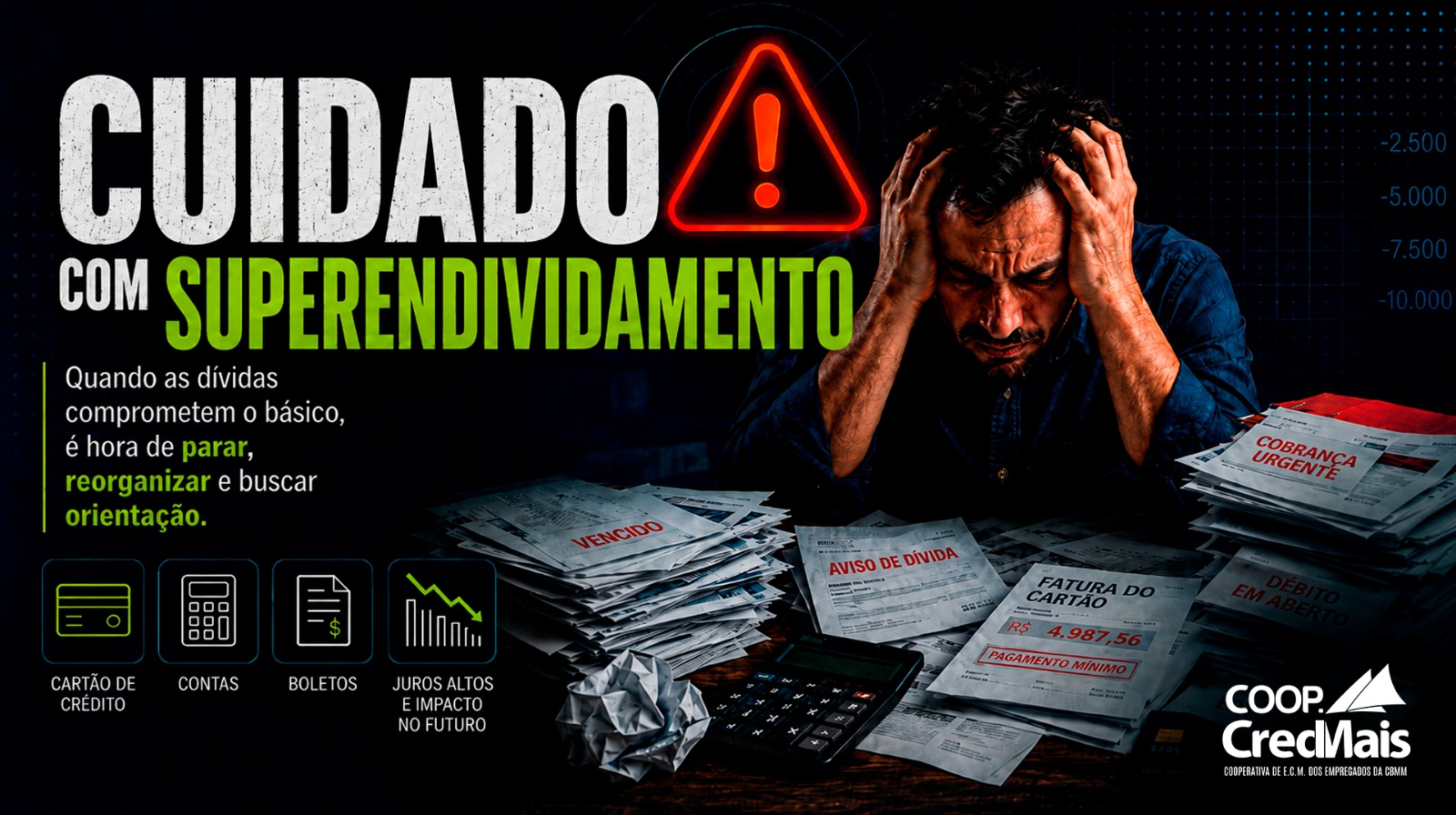Cuidado com o superendividamento!